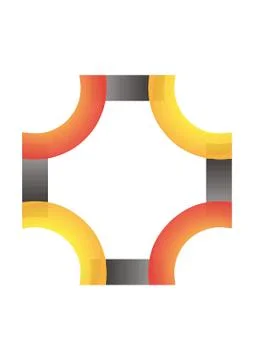 Logo design for various purpose Stock Illustration