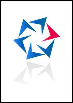 Logo design for various purpose Stock Illustration