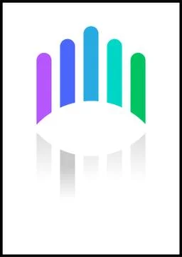 Logo design for various purpose Stock Illustration