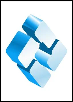 Logo design for various purpose Stock Illustration