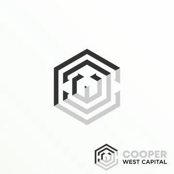 Logo, Design, Vector, Concept, Image, Abstract, Graphic, Symbol, Font CWC Stock Illustration