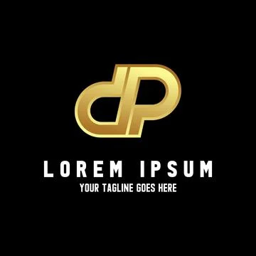 Logo, design, vector, image of DP shape that are so attractive Stock Illustration