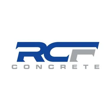 Logo, Design, Vector, Symbol, Graphic, Font RCF with a professional form Stock Illustration