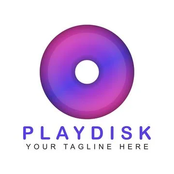Logo disc Stock Illustration