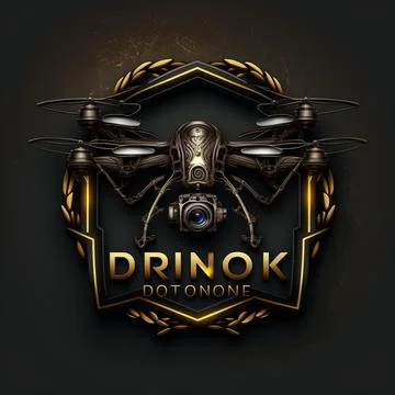 Logo for the drone Stock Illustration