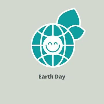 Logo Earth Day Illustrazione stock