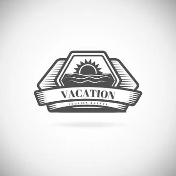 Logo element template Stock Illustration