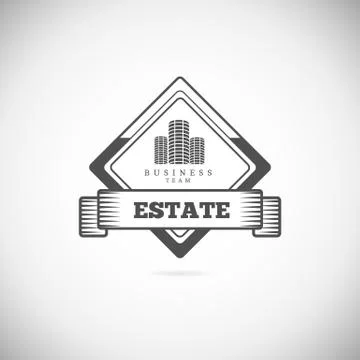 Logo elements template Stock Illustration