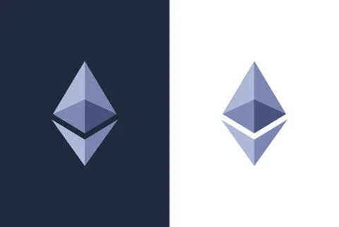 Logo of Ethereum - Vector Emblem Stock Illustration