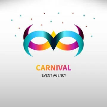 Logo event agency Stock Illustration