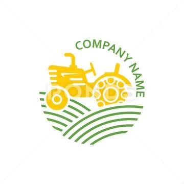 Tractor logo icon Royalty Free Vector Image - VectorStock