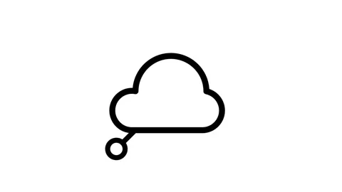 Logo featuring a stylized cloud with the text "SEO" integrated, representin.. Stock Footage 335012309