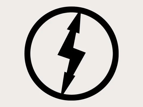 Logo flash Stock Illustration