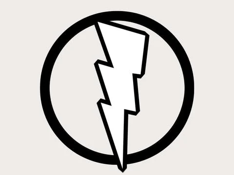 Logo flash3 Stock Illustration