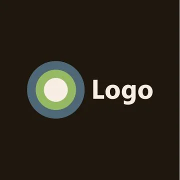 Logo flat style vector icon of high quality sign Illustrazione stock