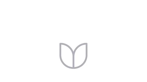 Logo of "The Flower of Life," featuring a stylized floral design symbolizin.. Stock Footage 334913726