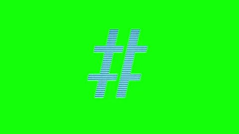Logo Flying Isolated Green Screen Stock Video 库存影片 345497361