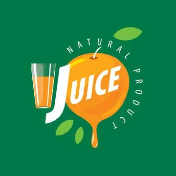 Logo of fresh juice Ilustração Stock