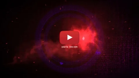 Logo Glitch Flash Stockmateriaal After Effects