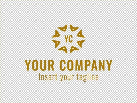 Logo Gold Stock Illustration