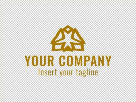 Logo Gold Stock Illustration