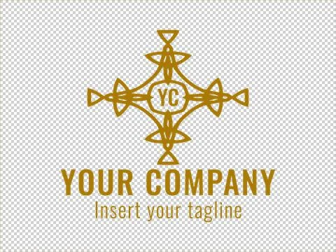 Logo Gold Stock Illustration