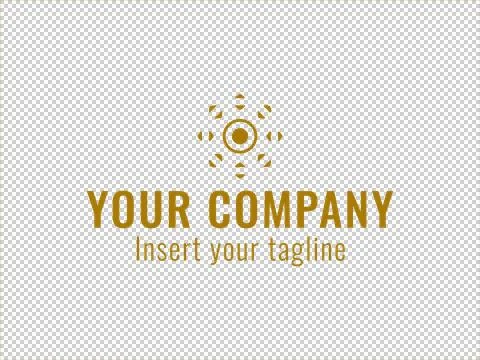 Logo Gold Stock Illustration
