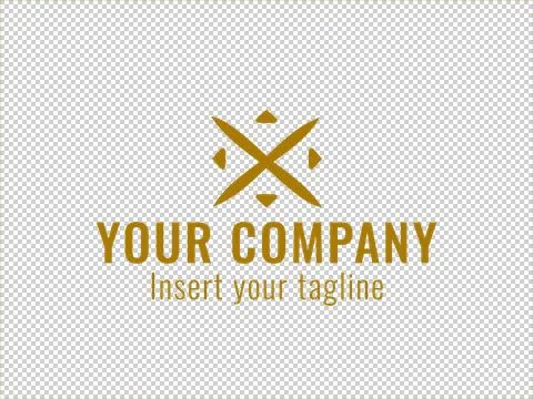 Logo Gold Stock Illustration