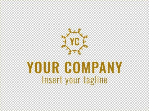 Logo Gold Stock Illustration