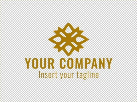 Logo Gold Stock Illustration