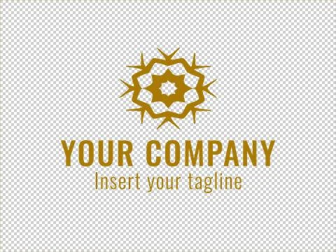 Logo Gold Stock Illustration