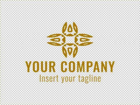 Logo Gold Stock Illustration