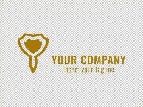 Logo Gold Stock Illustration