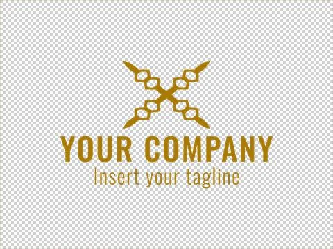 Logo Gold Stock Illustration