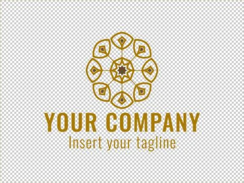 Logo Gold Stock Illustration