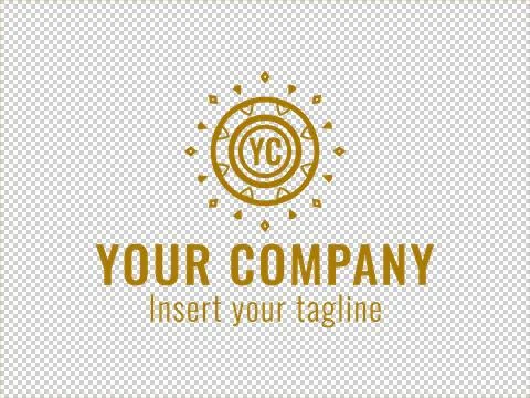 Logo Gold Stock Illustration