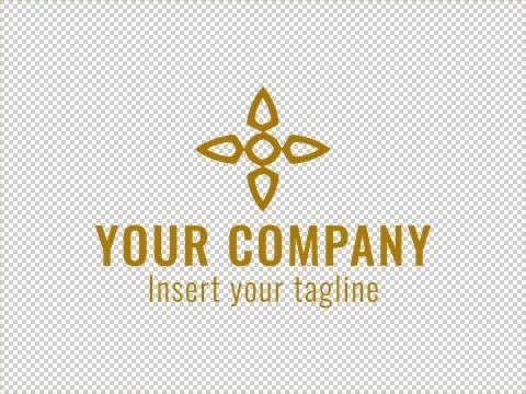 Logo Gold Stock Illustration