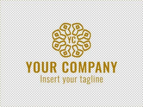 Logo Gold Stock Illustration