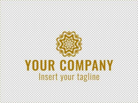 Logo Gold Stock Illustration