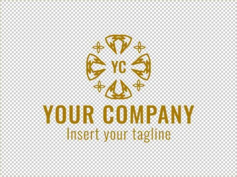 Logo Gold Stock Illustration
