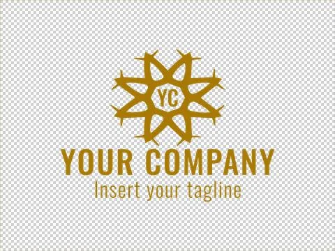 Logo Gold Stock Illustration