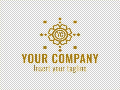 Logo Gold Stock Illustration