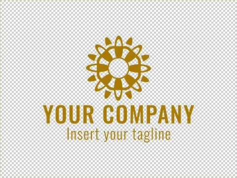 Logo Gold Stock Illustration