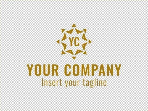 Logo Gold Stock Illustration