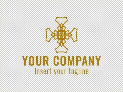 Logo Gold Stock Illustration