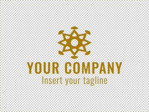Logo Gold Stock Illustration