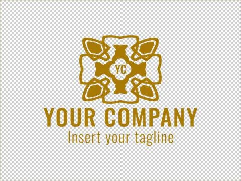 Logo Gold Stock Illustration