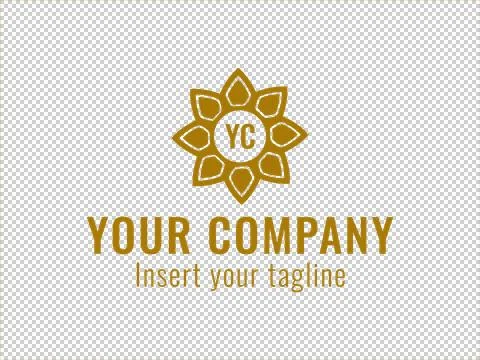 Logo Gold Stock Illustration