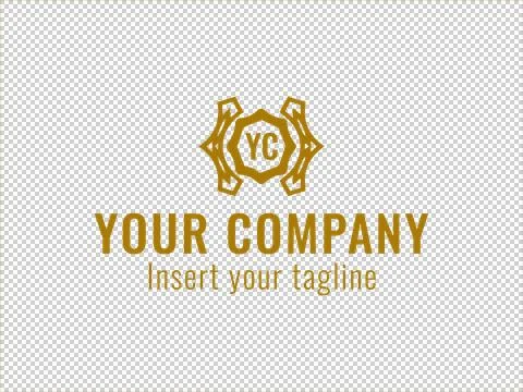 Logo Gold Stock Illustration