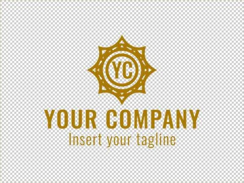 Logo Gold Stock Illustration